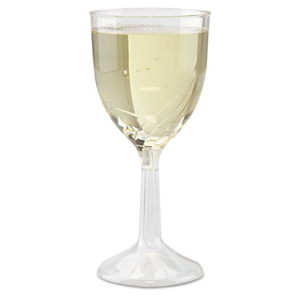 Wna Classicware One-Piece Wine Glasses, 6 oz., Clear, PK100 WNA CWSWN6